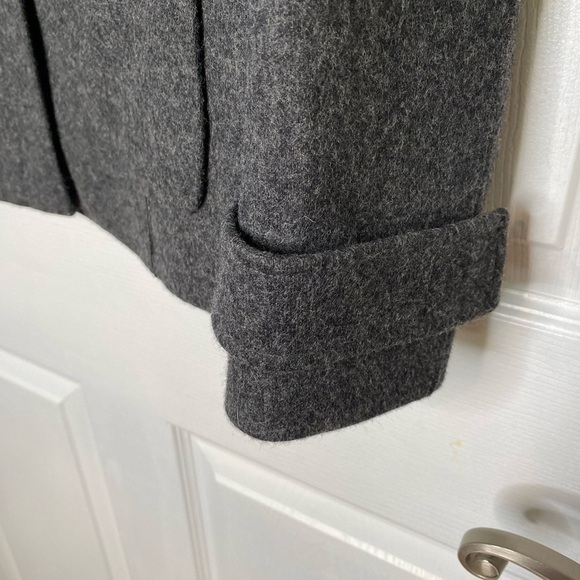 Boden Gray Wool Long Sleeved Jacket Size US8 - Picture 4 of 9